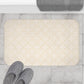 Bria Katherine Decorative Cream Bath Mat