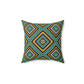 Bria Katherine Decorative Print Square Pillow