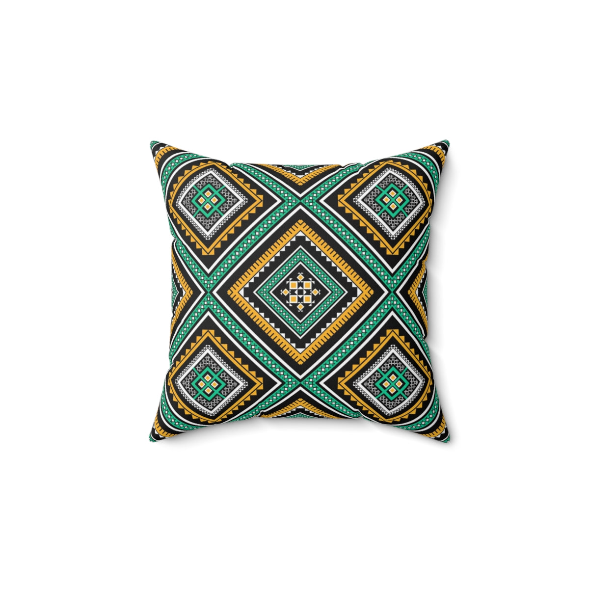 Bria Katherine Decorative Print Square Pillow