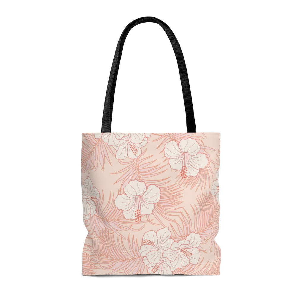 Bria Katherine Pink Floral Print Tote