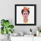 Bria Katherine Framed  Frida Kahlo Vertical Poster