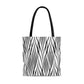 Bria Katherine Black & White Tote