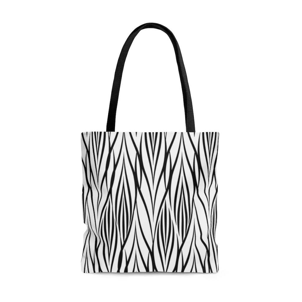 Bria Katherine Black & White Tote