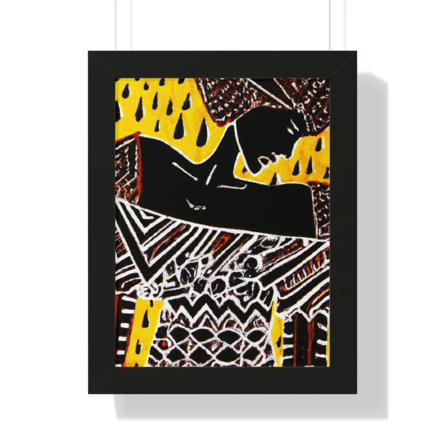 Framed Vertical Poster