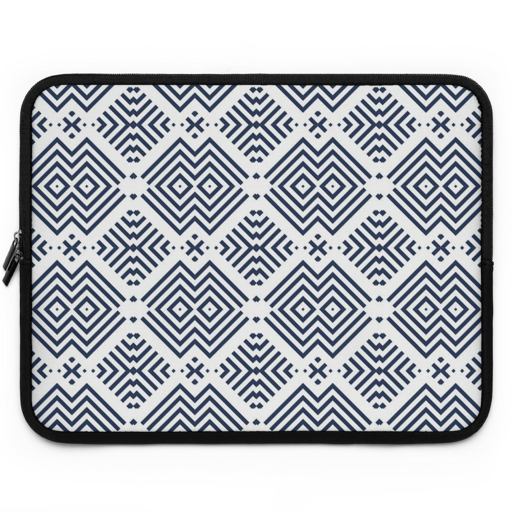 Bria Katherine Geometric Print Laptop Sleeve