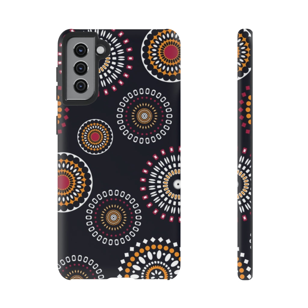 Tough Cases Abstract Circle Design