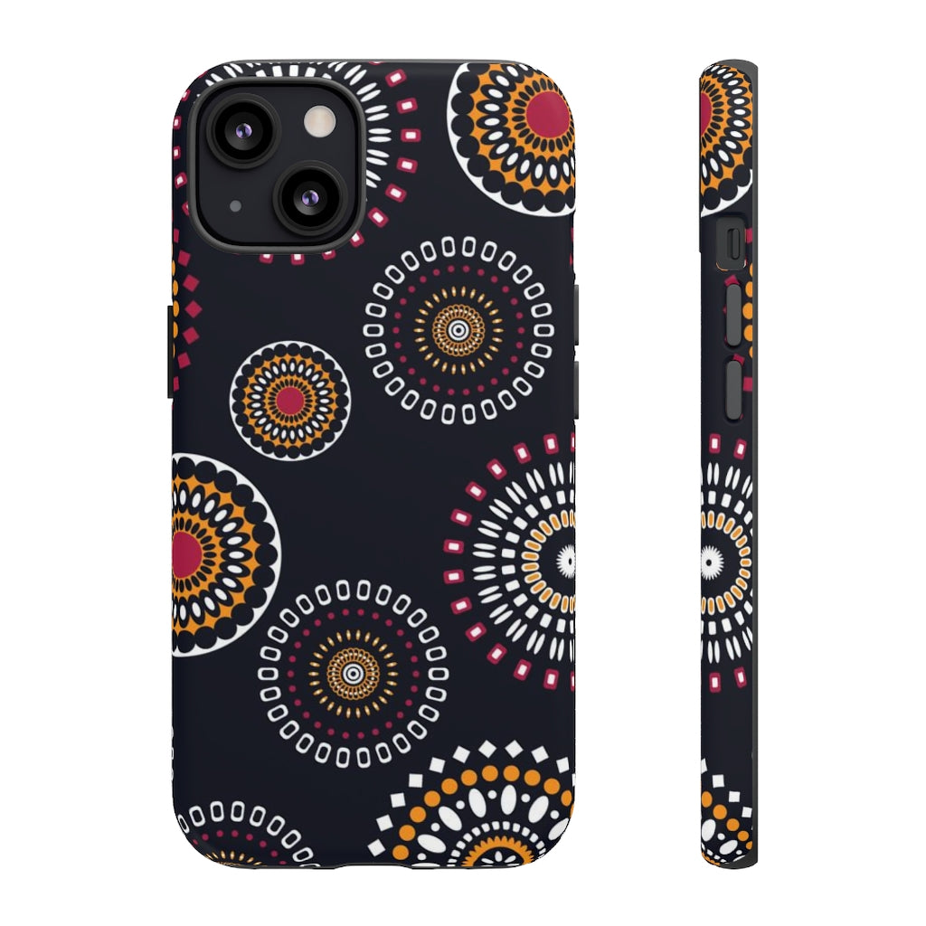 Tough Cases Abstract Circle Design