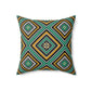 Bria Katherine Decorative Print Square Pillow