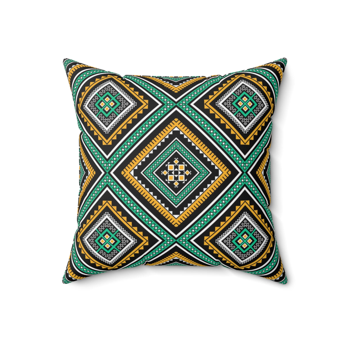 Bria Katherine Decorative Print Square Pillow