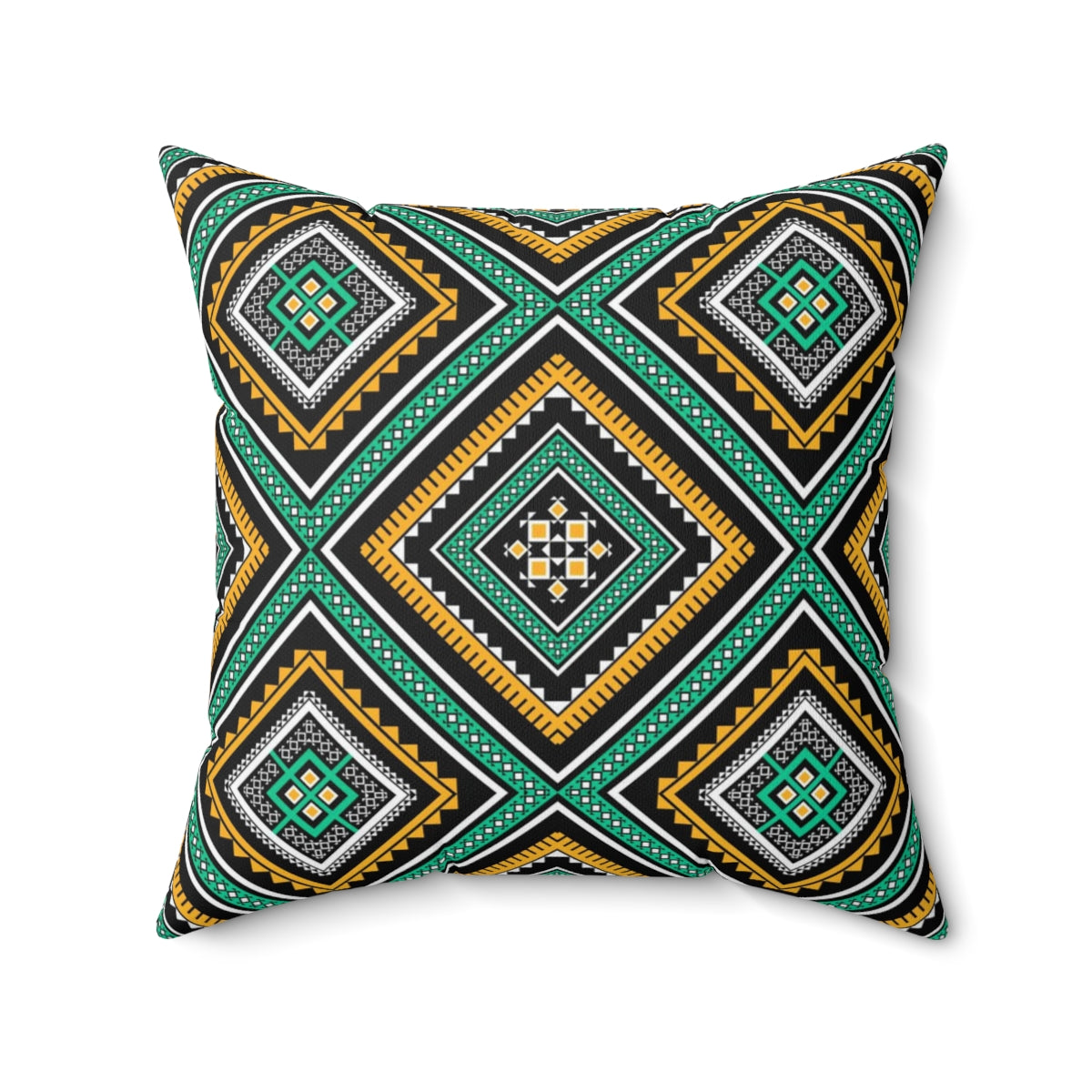 Bria Katherine Decorative Print Square Pillow