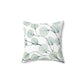 Bria Katherine Decorative  Leaf Print Pillow