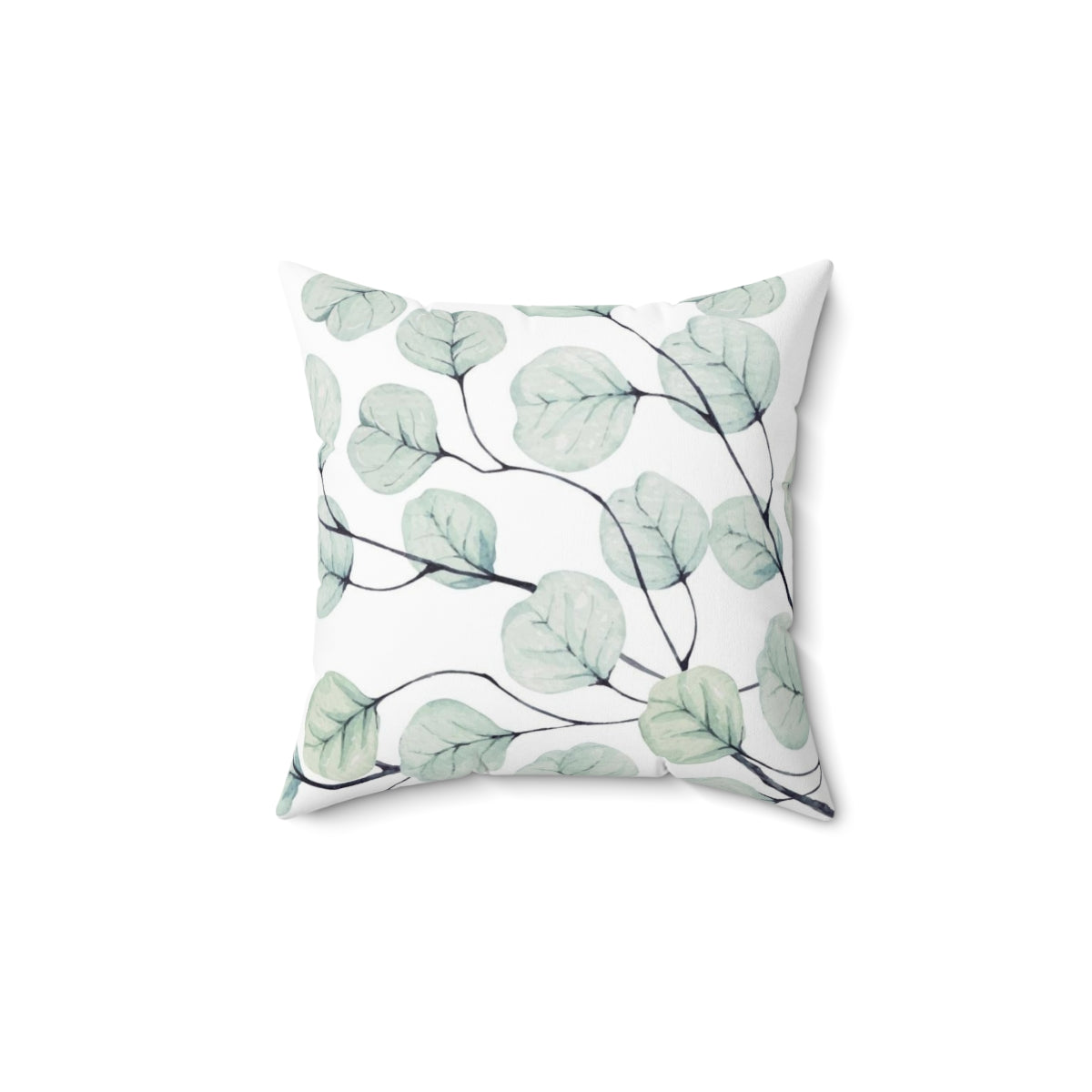 Bria Katherine Decorative  Leaf Print Pillow