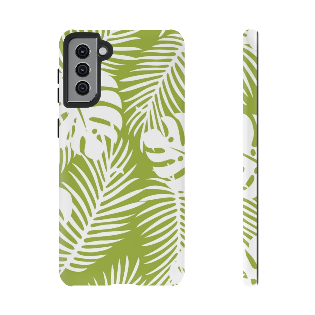 Tough Cases Tropical Leaf Design