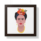 Bria Katherine Framed  Frida Kahlo Vertical Poster