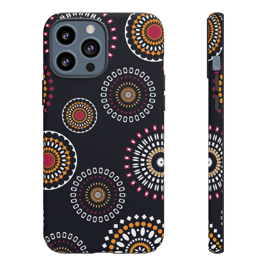 Tough Cases Abstract Circle Design