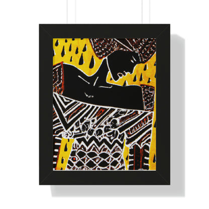 Framed Vertical Poster