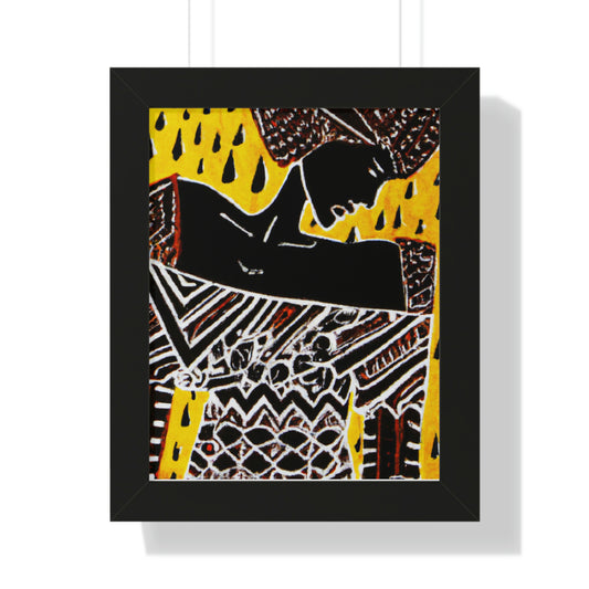 Framed Vertical Poster