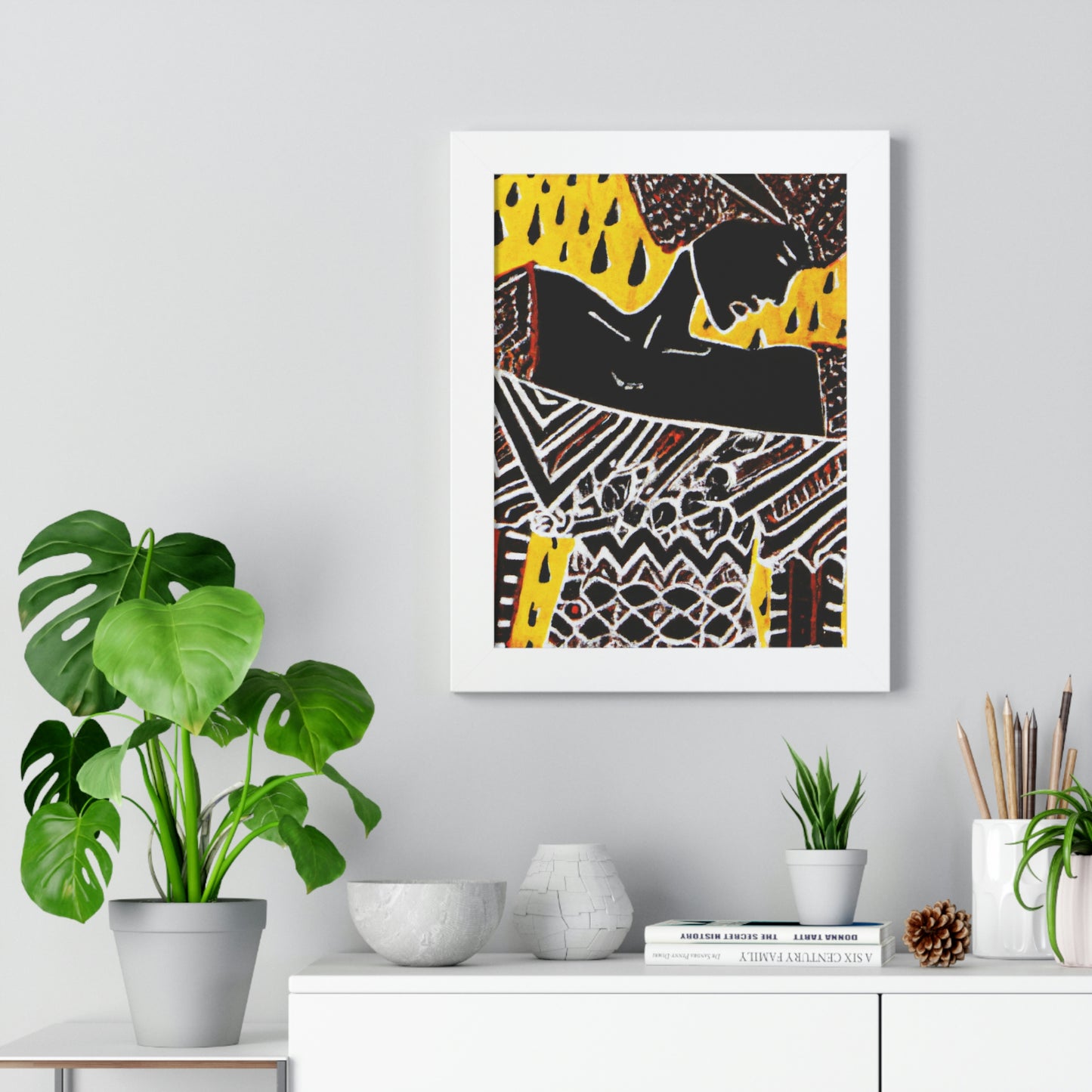 Framed Vertical Poster