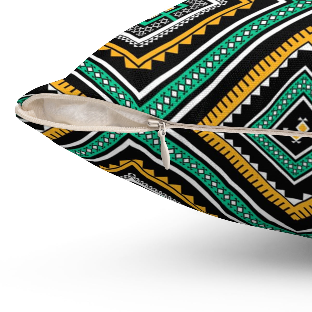 Bria Katherine Decorative Print Square Pillow