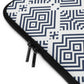 Bria Katherine Geometric Print Laptop Sleeve