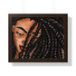 Black Woman with Braids AI Generated Art
