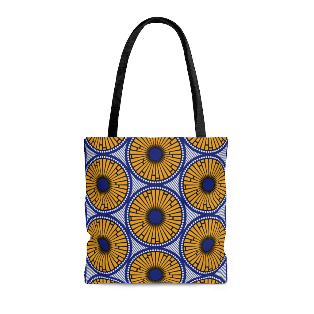 Bria Katherine African Circle Print Tote
