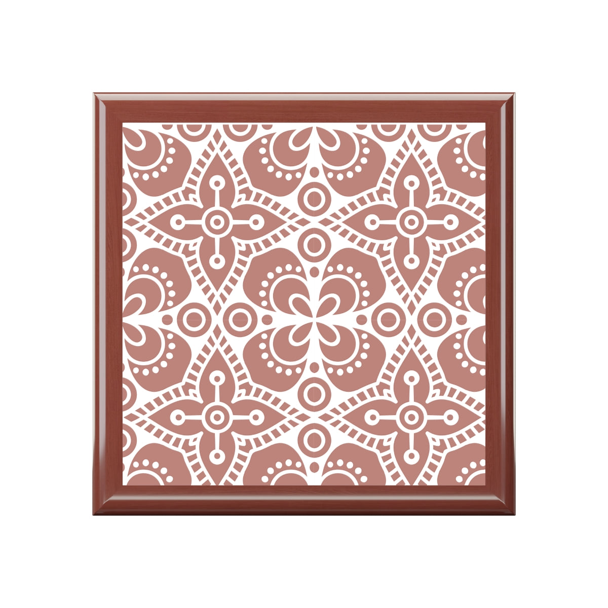 Bria Katherine Decorative Box Mexican Tile Insert