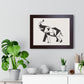 Bria Katherine Framed Horizontal Elephant Poster