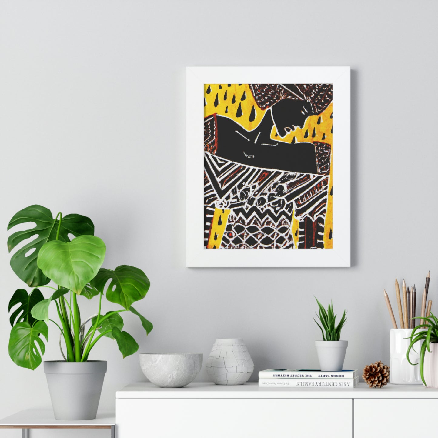 Framed Vertical Poster