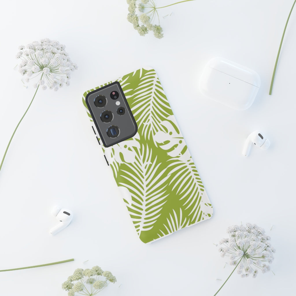 Tough Cases Tropical Leaf Design