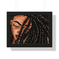 Black Woman with Braids AI Generated Art
