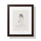 Bria Katherine  Mindfulness Framed Vertical Poster