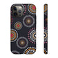 Tough Cases Abstract Circle Design