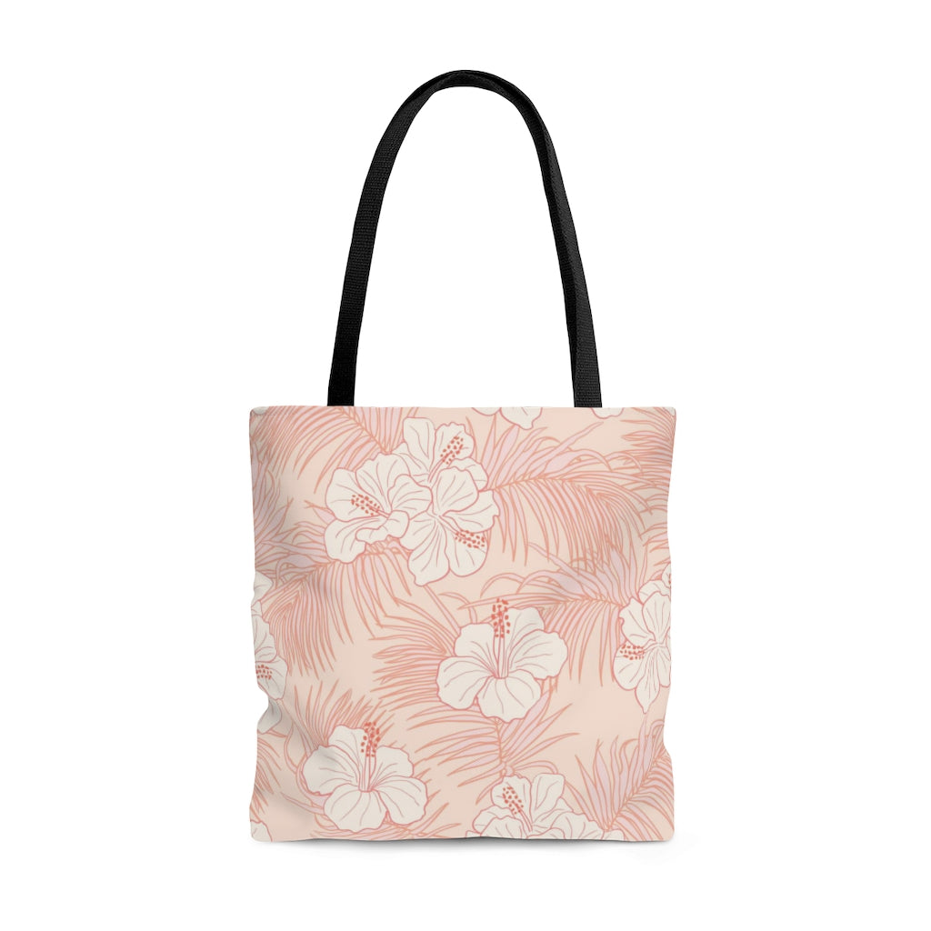 Bria Katherine Pink Floral Print Tote