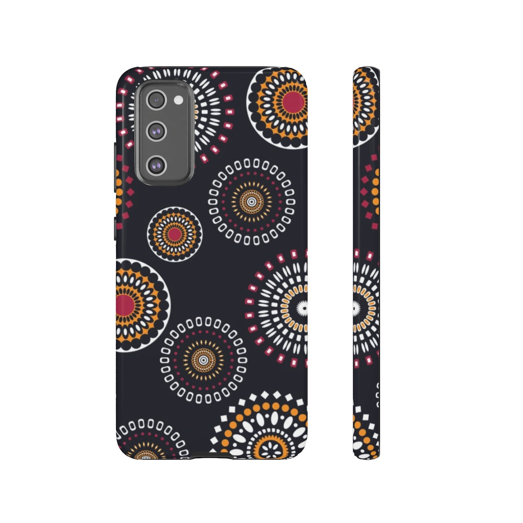 Tough Cases Abstract Circle Design