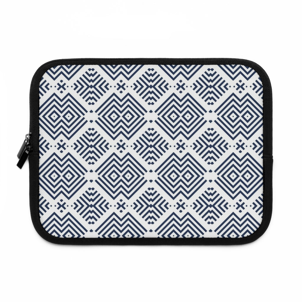 Bria Katherine Geometric Print Laptop Sleeve