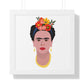 Bria Katherine Framed  Frida Kahlo Vertical Poster