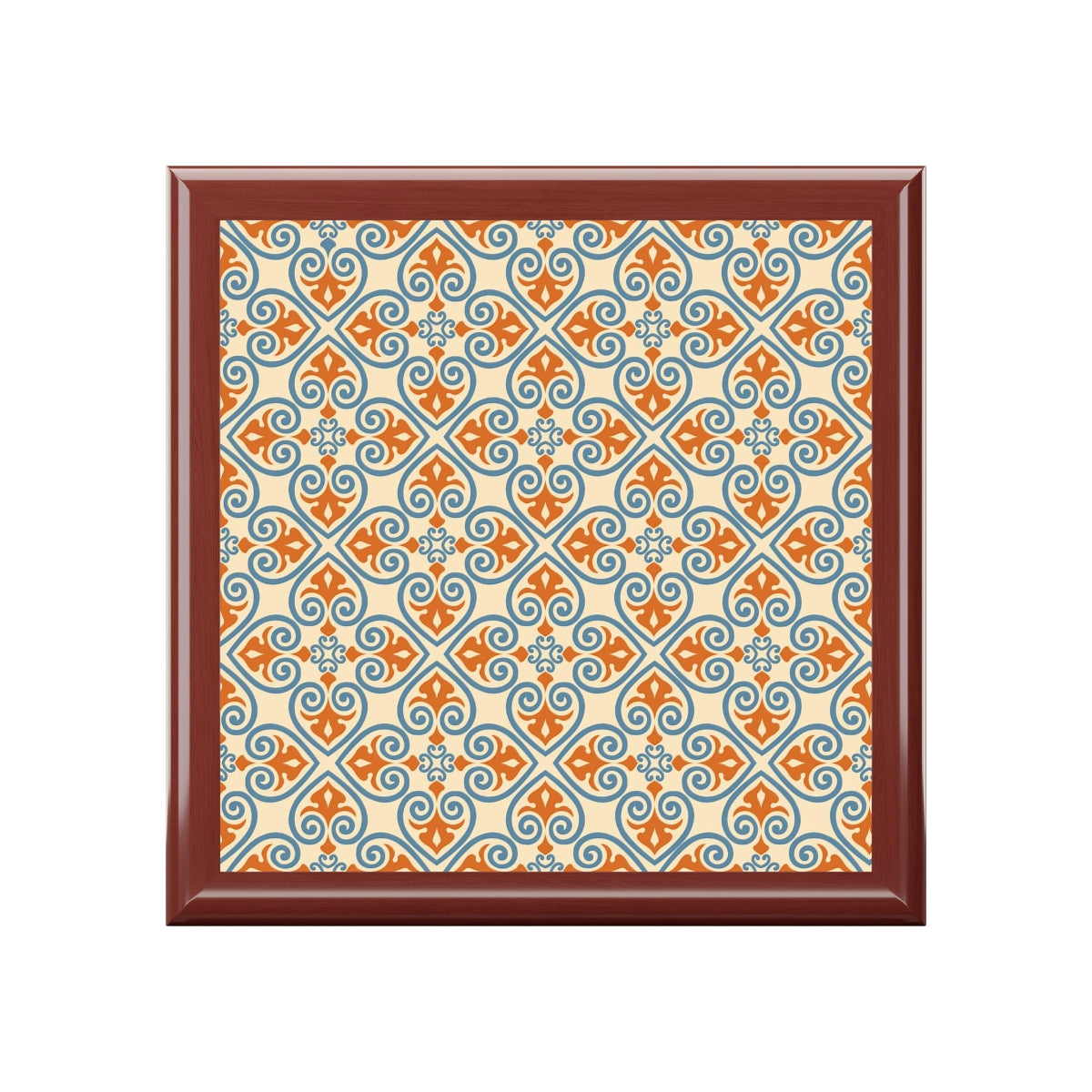 Bria Katherine Mosaic Floral Tile Box