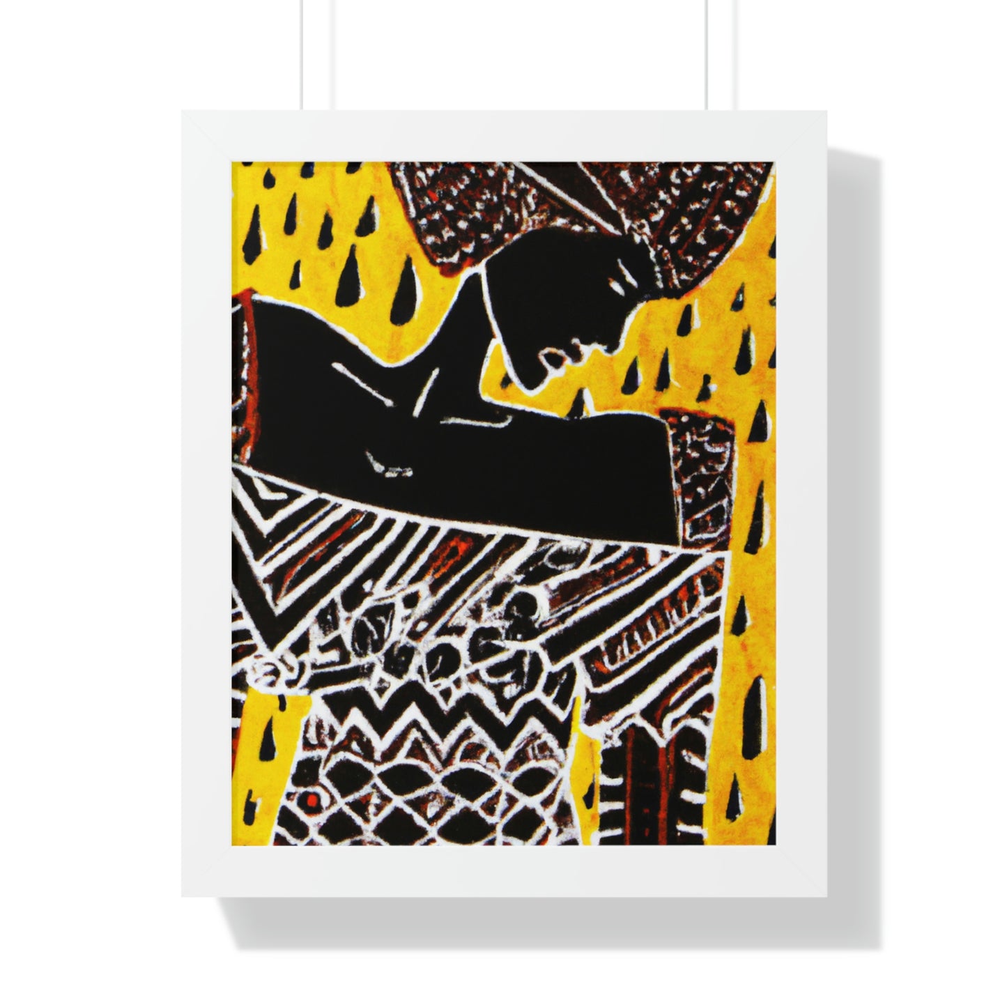 Framed Vertical Poster