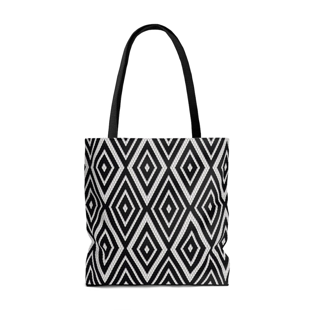 Bria Katherine Geometric  Print Tote