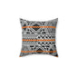 Bria Katherine African Print Square Pillow