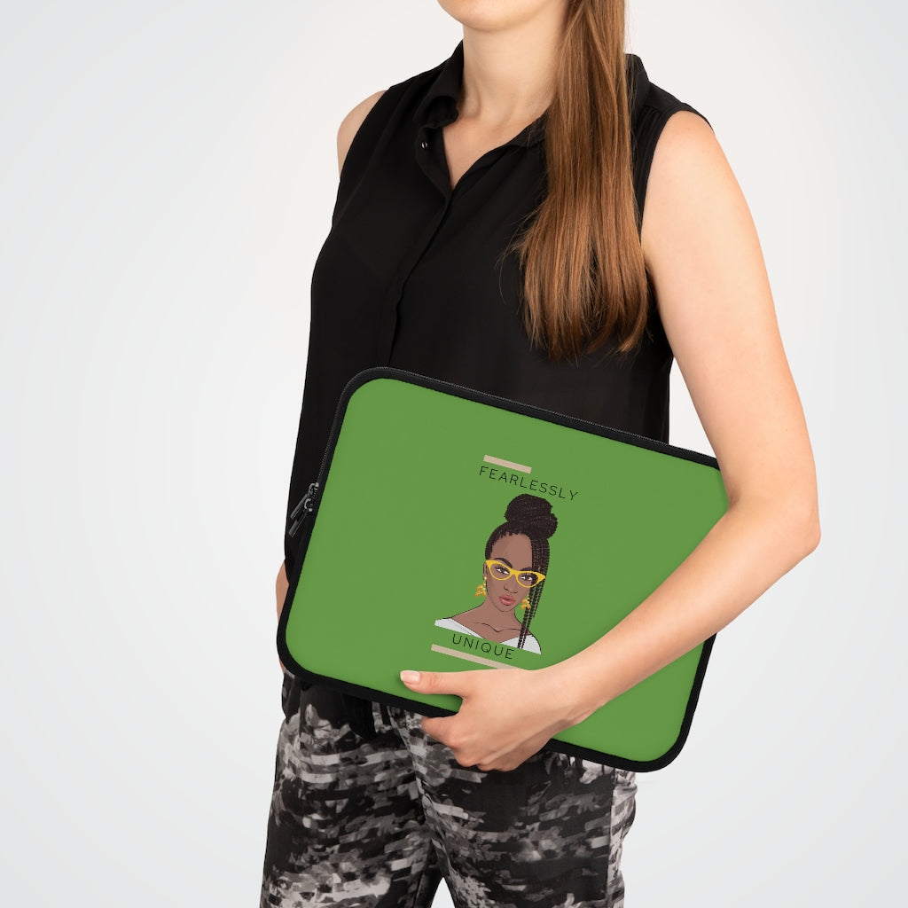 Bria Katherine Fearlessly  Unique Girl Laptop  Sleeve