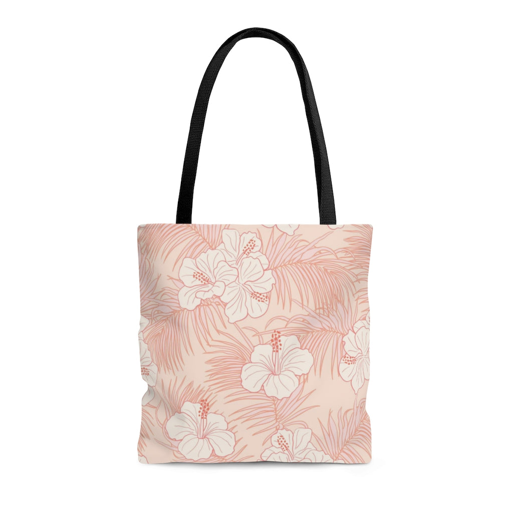 Bria Katherine Pink Floral Print Tote