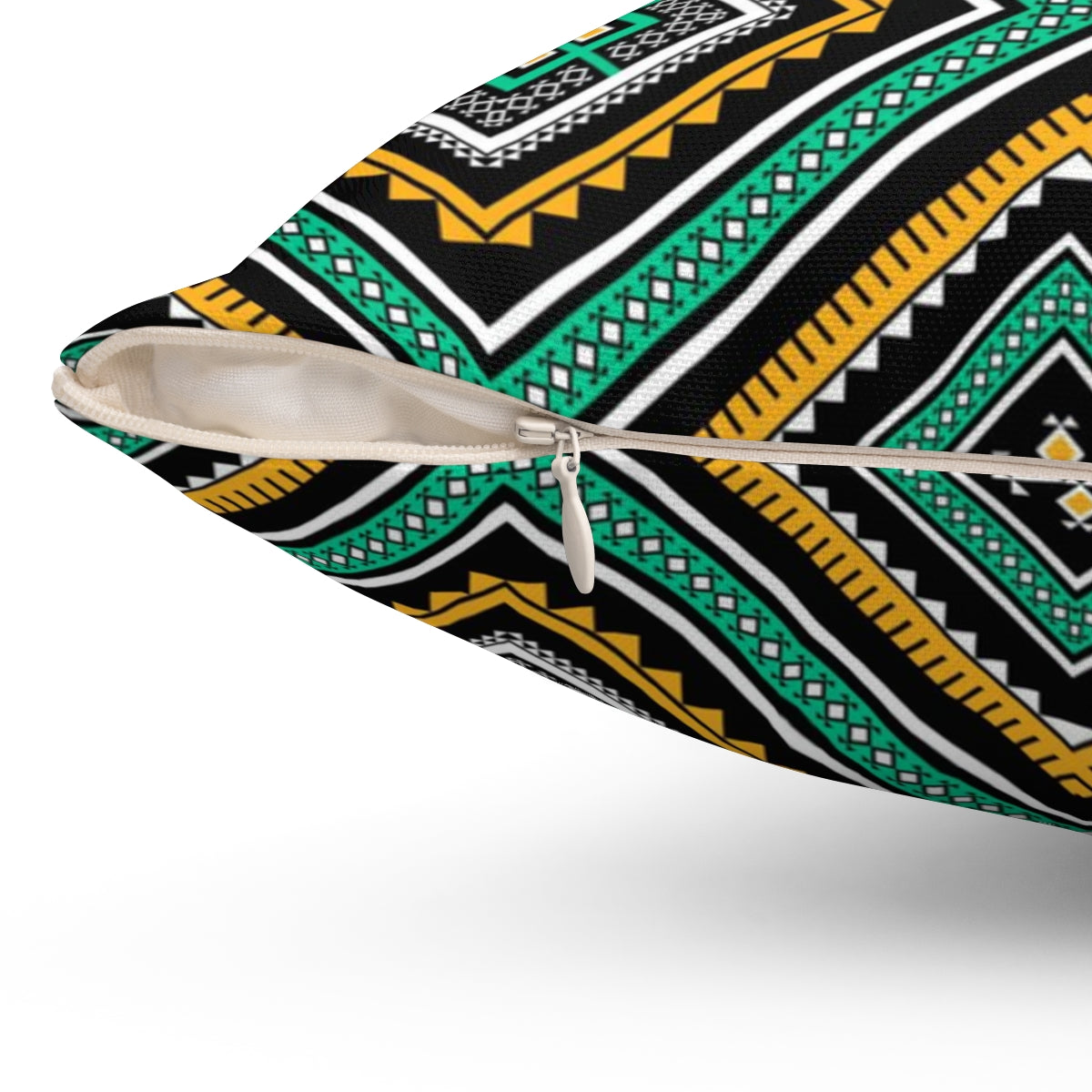 Bria Katherine Decorative Print Square Pillow