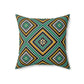 Bria Katherine Decorative Print Square Pillow