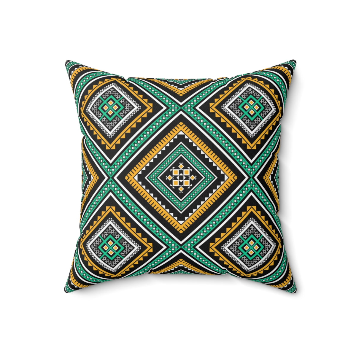Bria Katherine Decorative Print Square Pillow