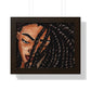 Black Woman with Braids AI Generated Art