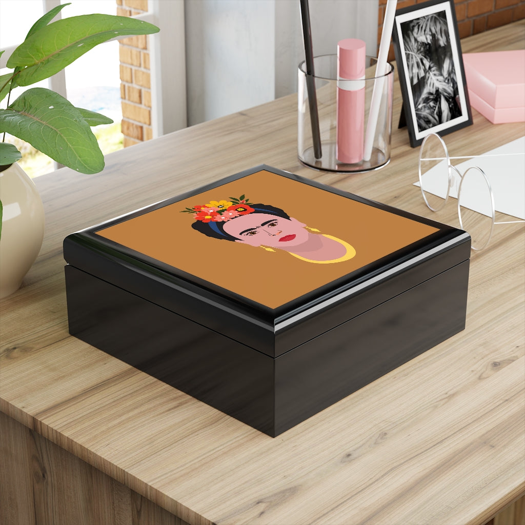 Bria Katherine Decorative Frida Kahlo Box