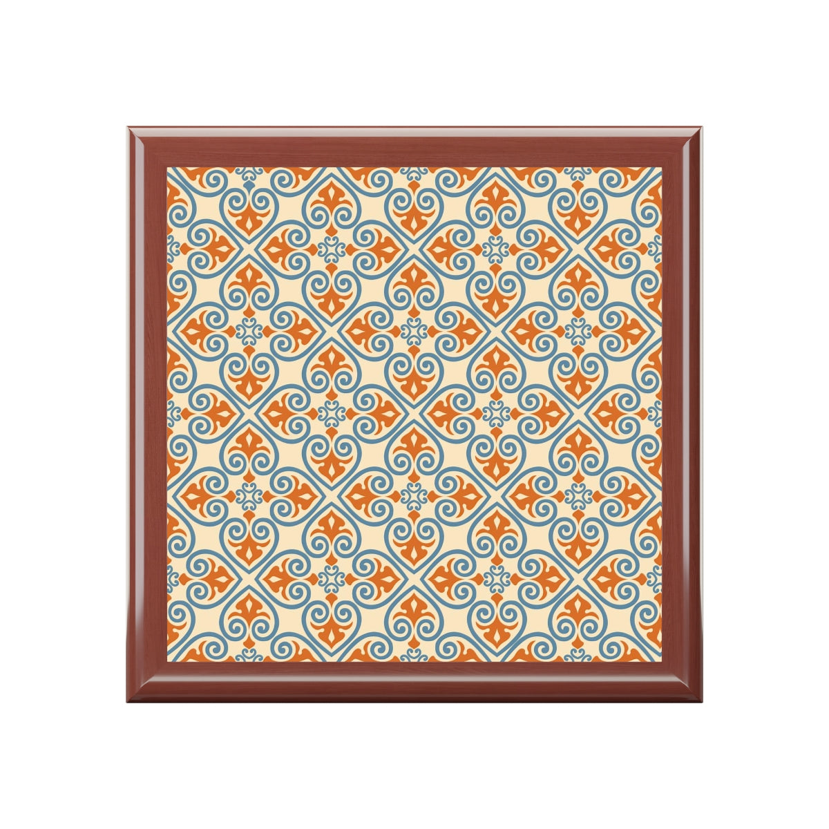 Bria Katherine Mosaic Floral Tile Box