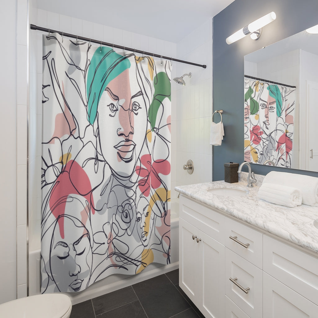 Bria Katherine Shower Curtain